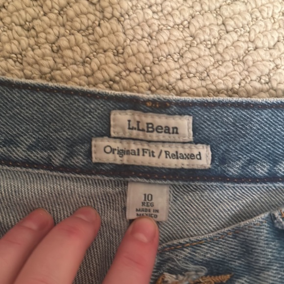 LL Bean cutoff shorts - Picture 2 of 2